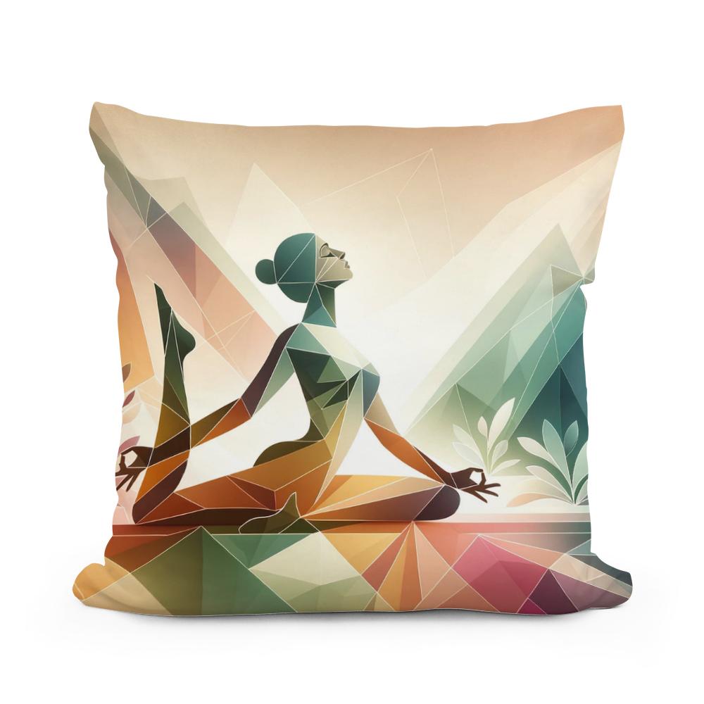 Yoga Bliss Cotton Cushion