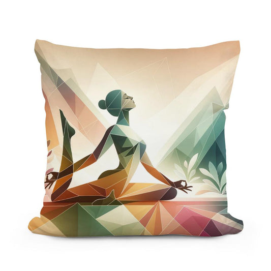 Yoga Bliss Cotton Cushion