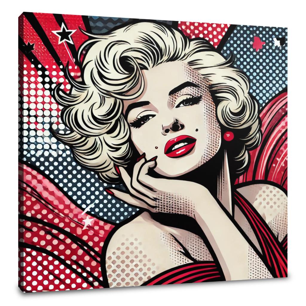 Red Glamour Canvas
