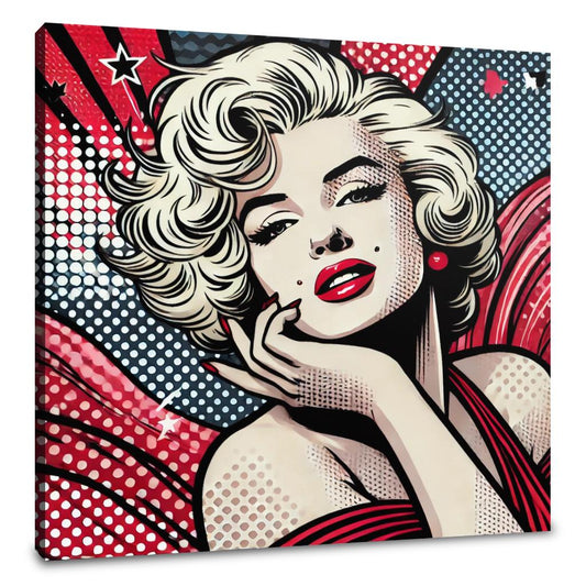 Red Glamour Canvas
