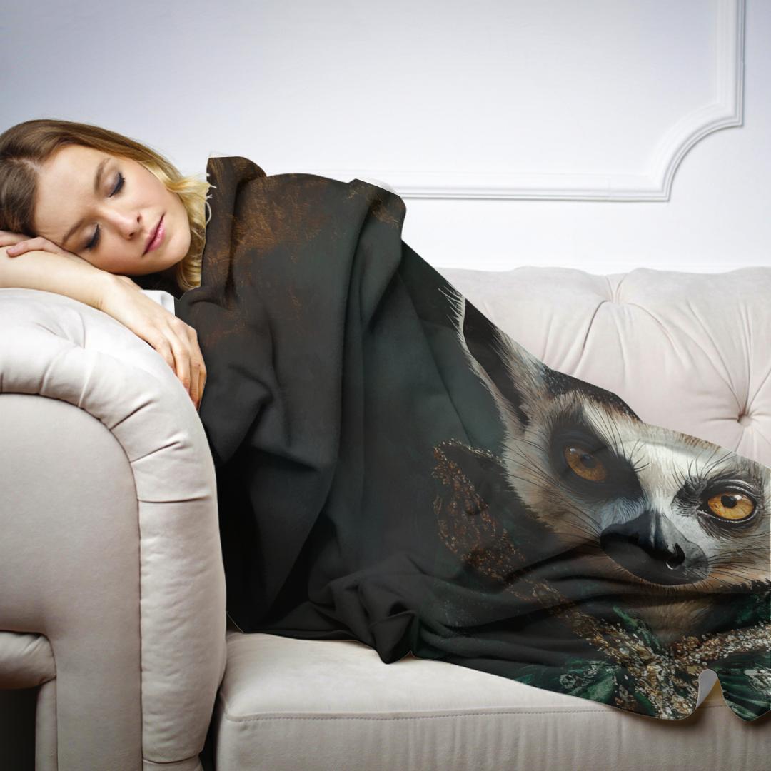 Regal Lemur Blanket