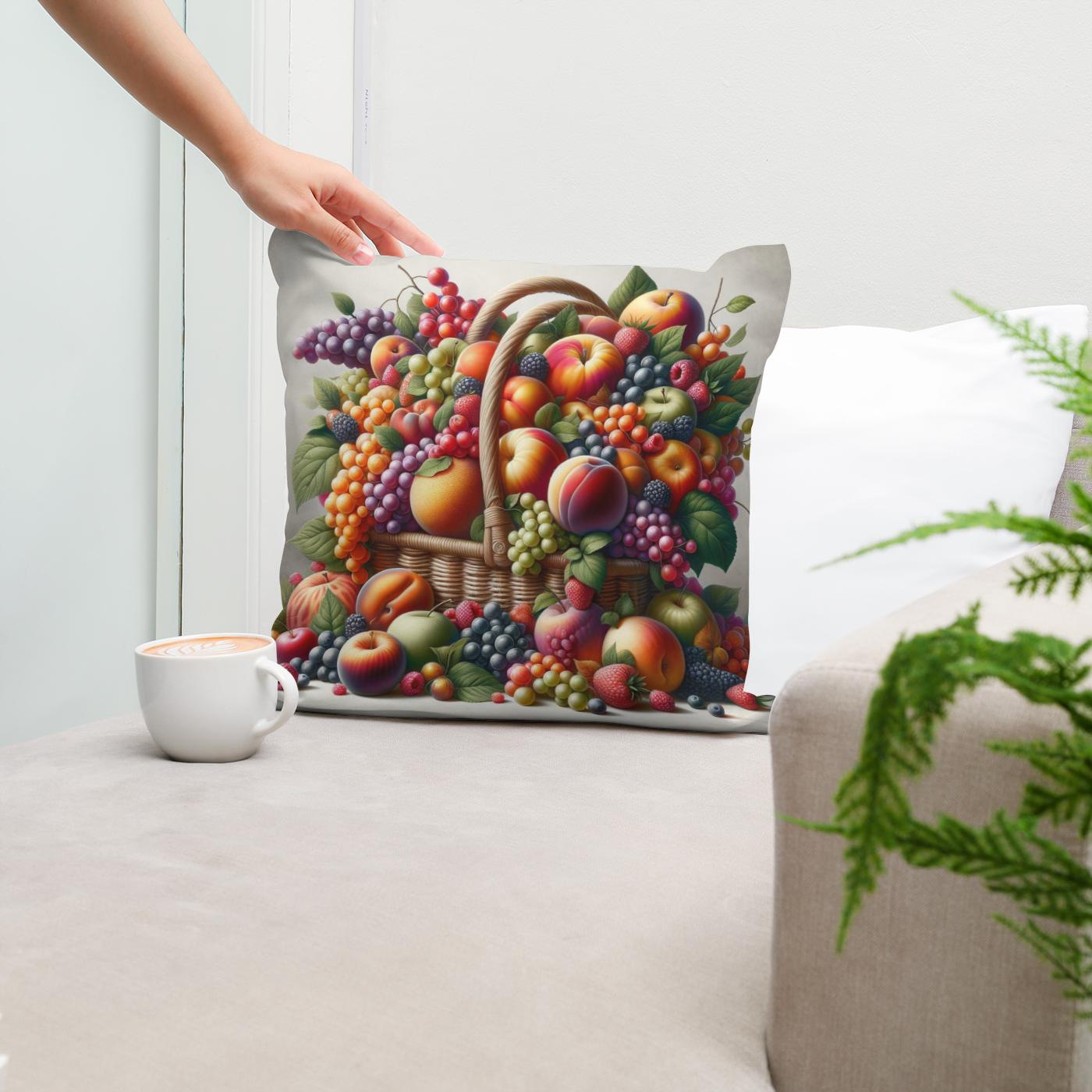 Harvest Bounty Cotton Cushion