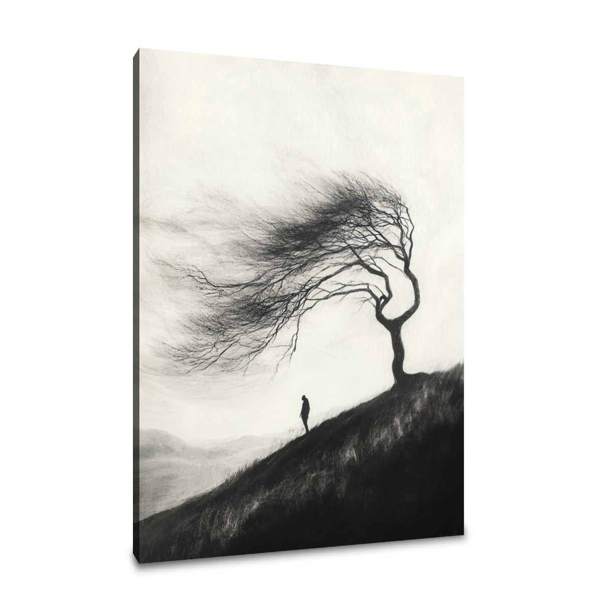 Windswept Solitude Canvas