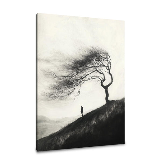 Windswept Solitude Canvas