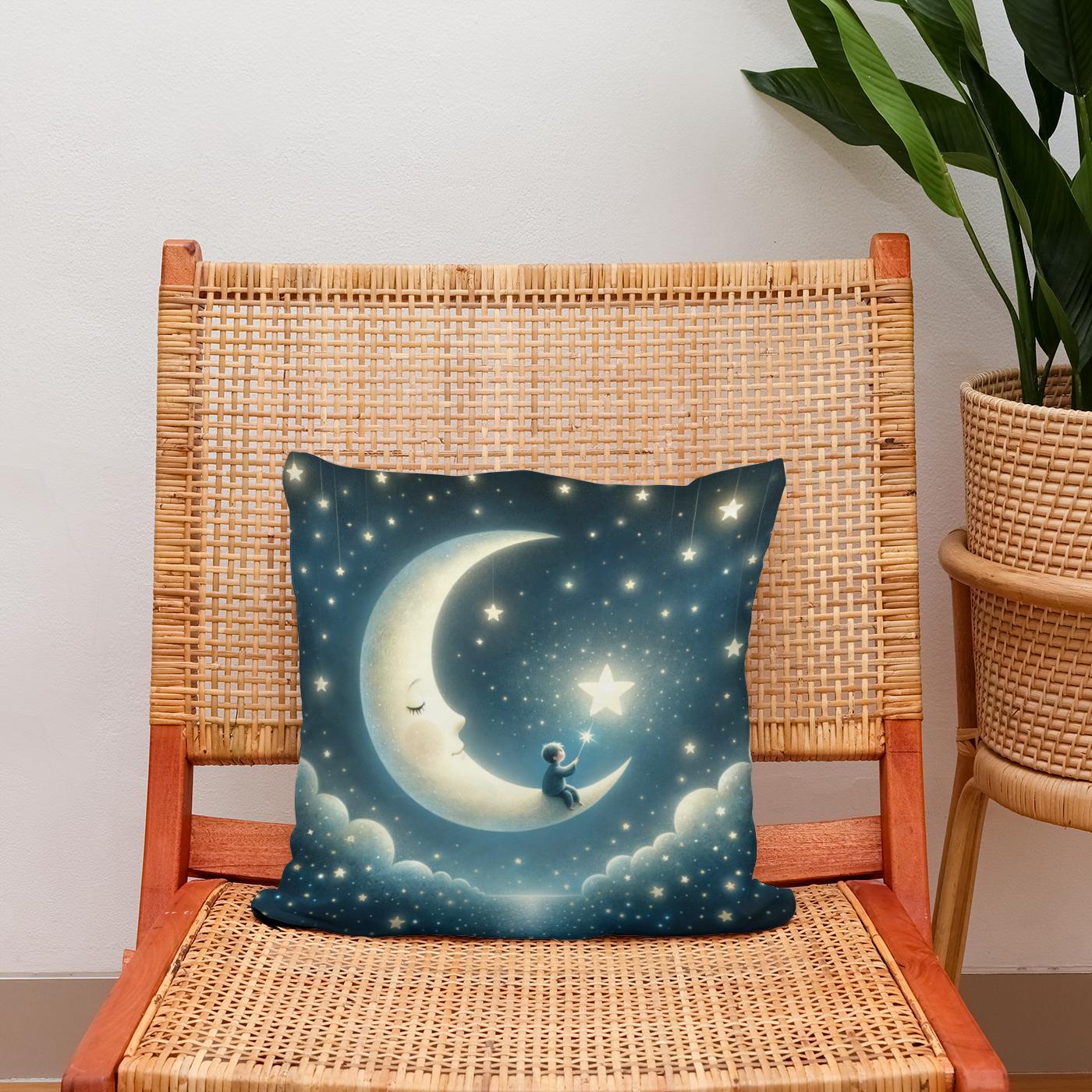 Moonlit Dream Cotton Cushion
