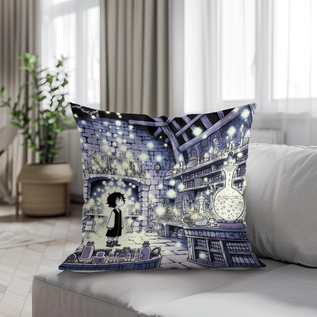 Alchemist's Enigma Cotton Cushion