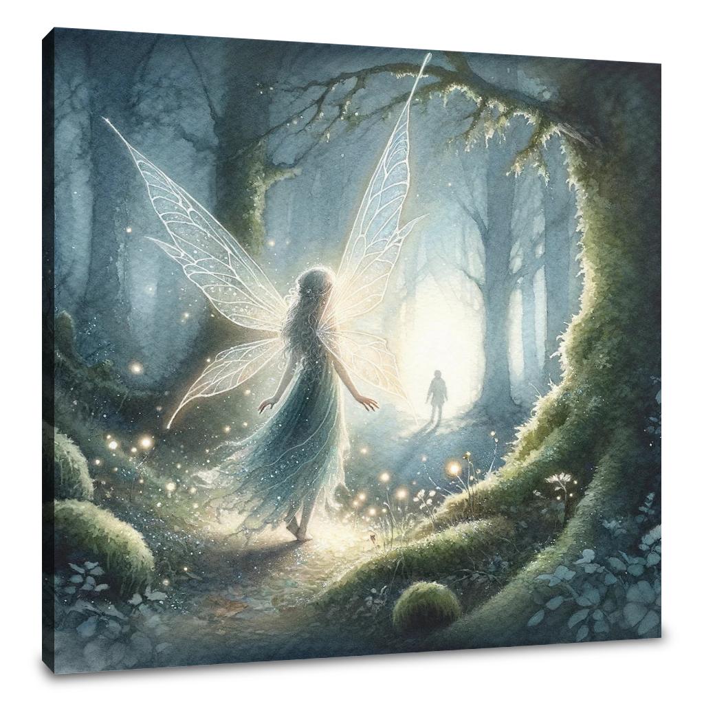 Twilight Guidance Fairy Canvas