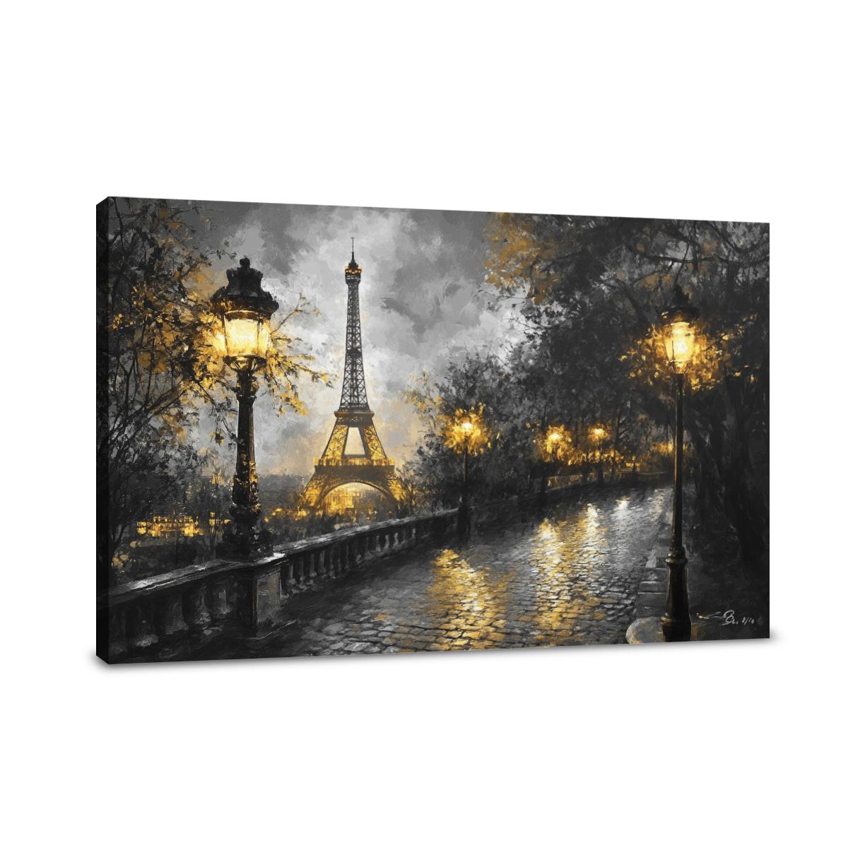 Parisian Elegance Canvas