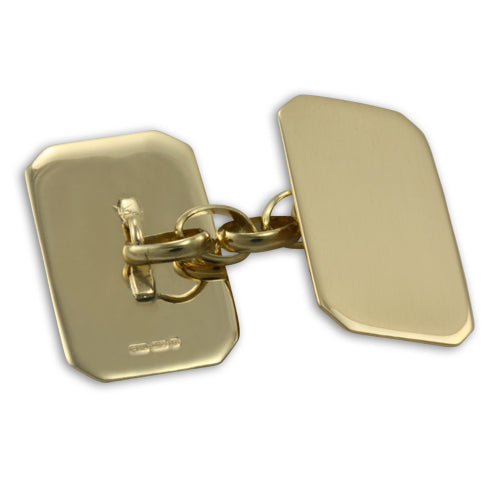 9ct Gold Classic Cufflinks