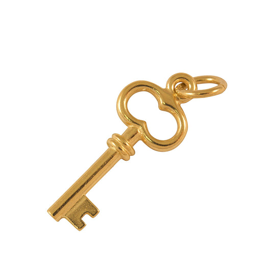 9ct Gold Key Charm