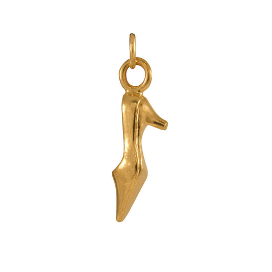 9ct Gold High Heel Shoe Charm