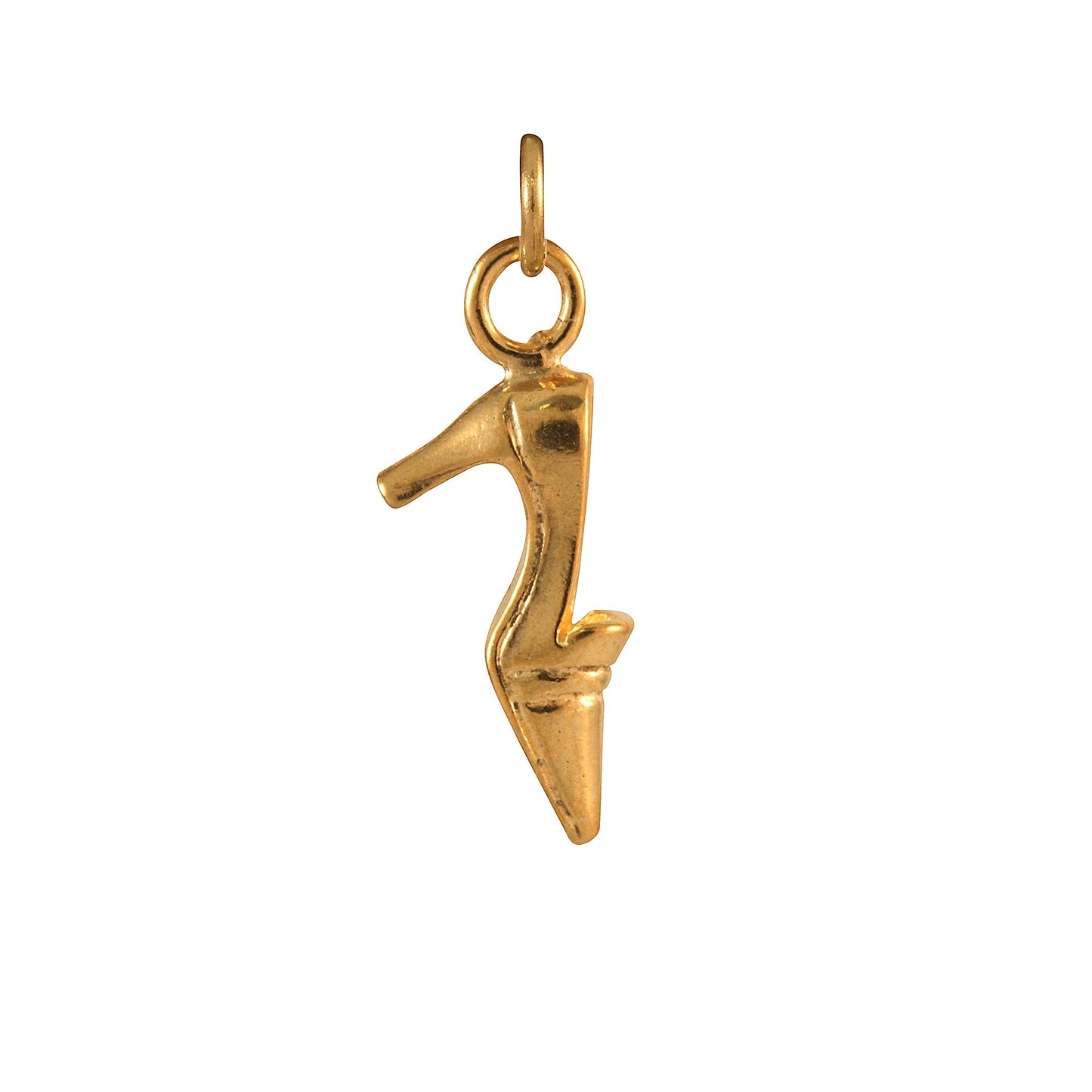 9ct Gold Heeled Shoe Charm