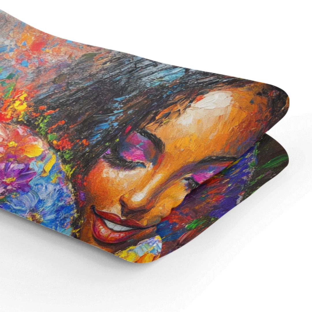 Floral Heart Embrace Blanket