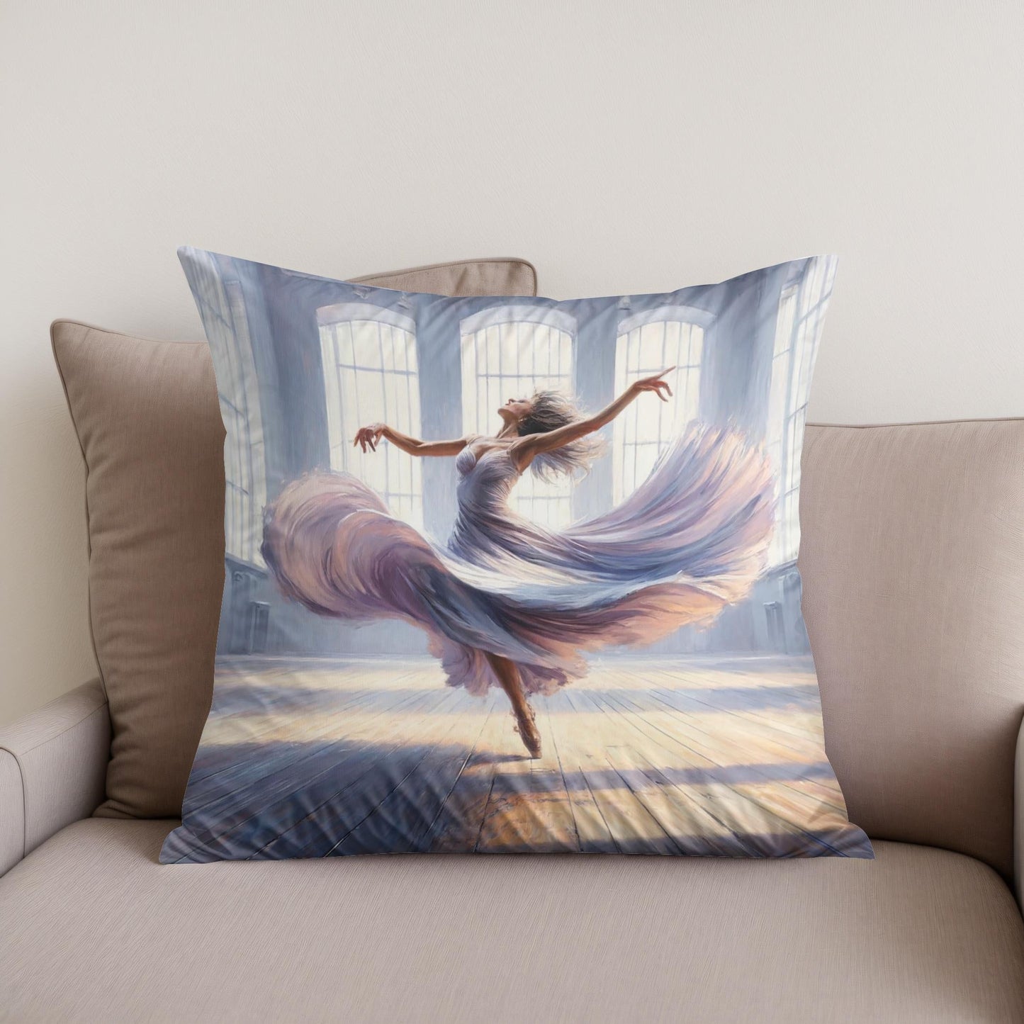 Joyous Spin Cotton Cushion