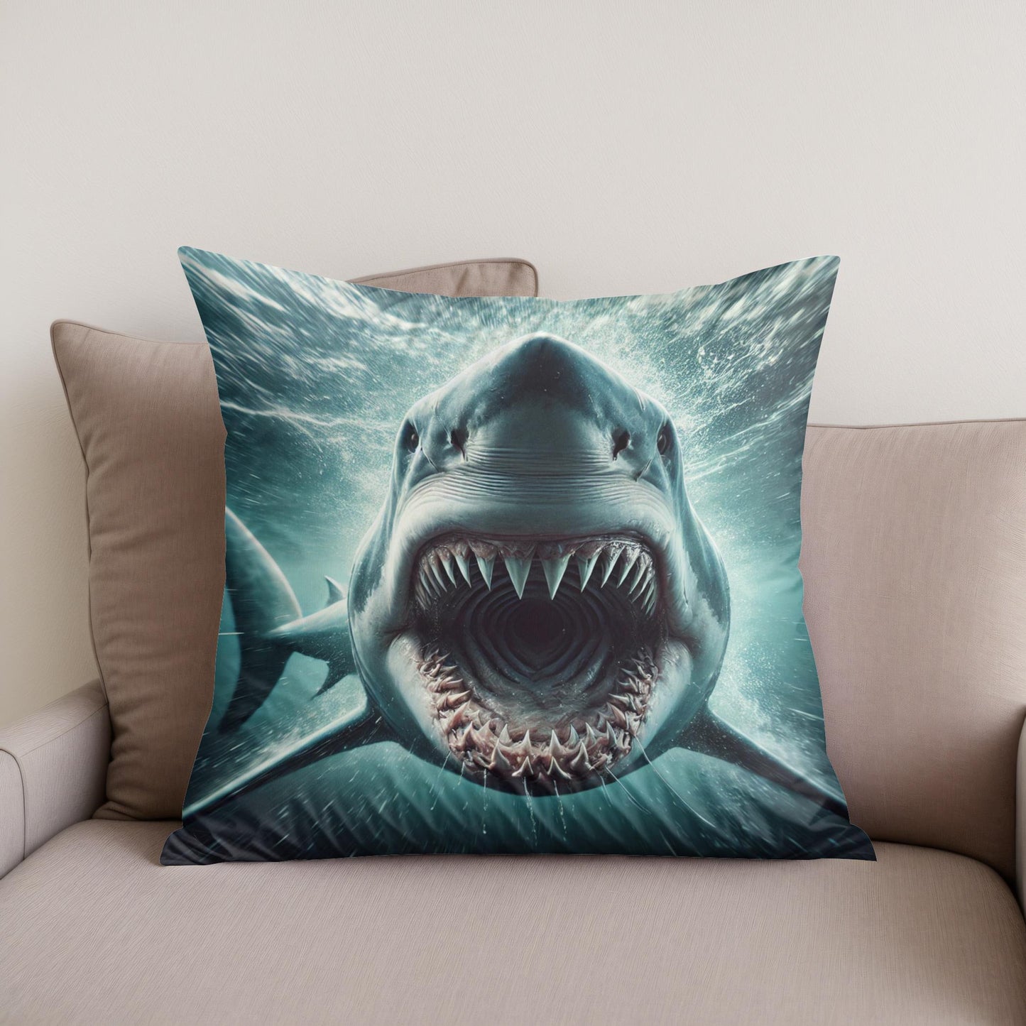 Predatory Abyss Cotton Cushion