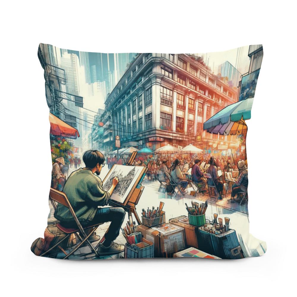 City Pulse Cotton Cushion