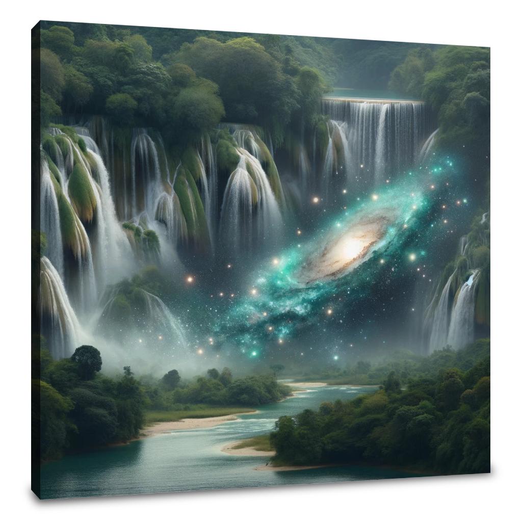 Celestial Falls Canvas