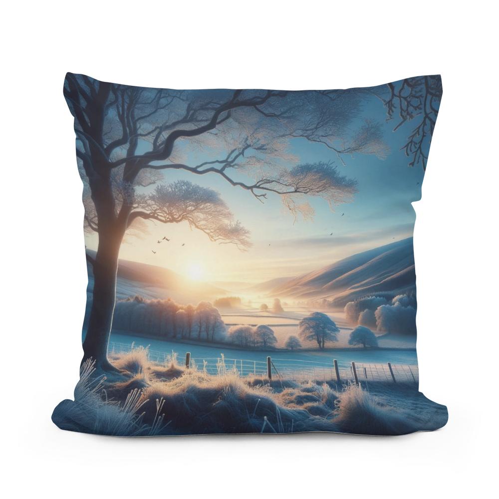 Dundee Dawn Frost Cotton Cushion