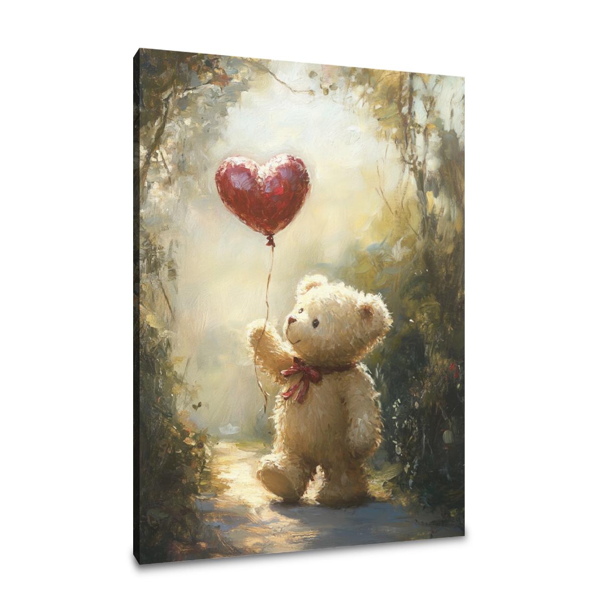 Enchanted Teddy Bear Canvas