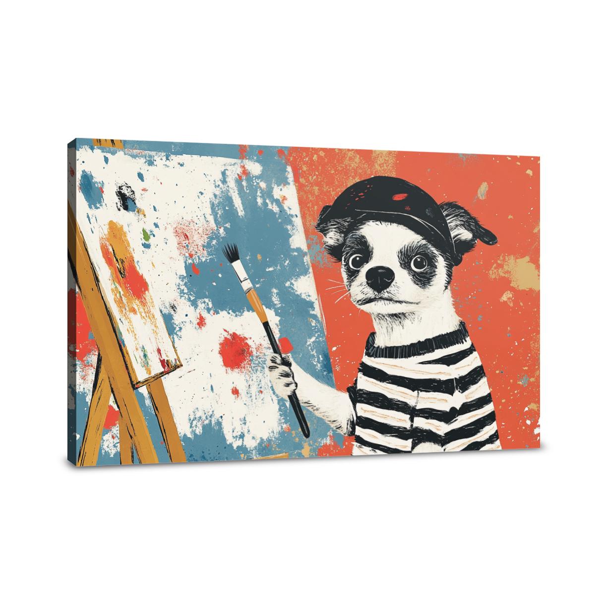French Bulldog Canvas
