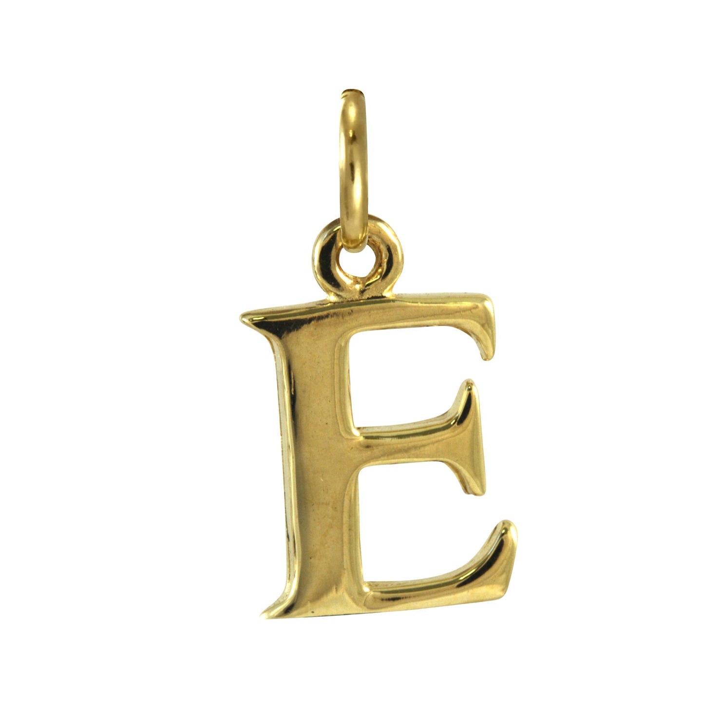 9ct Gold Letter Alphabet Charm A - Z