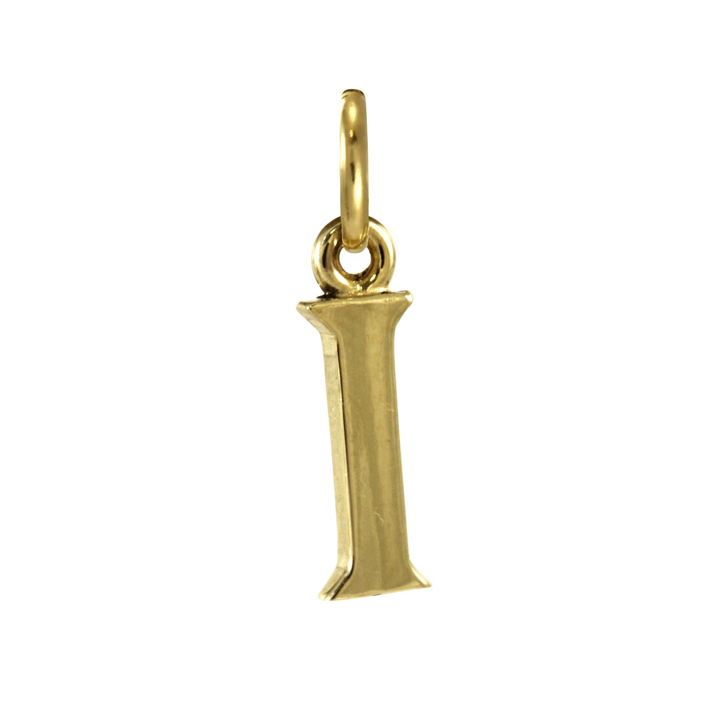 9ct Gold Letter Alphabet Charm A - Z