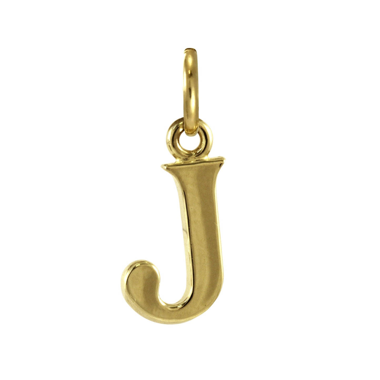9ct Gold Letter Alphabet Charm A - Z