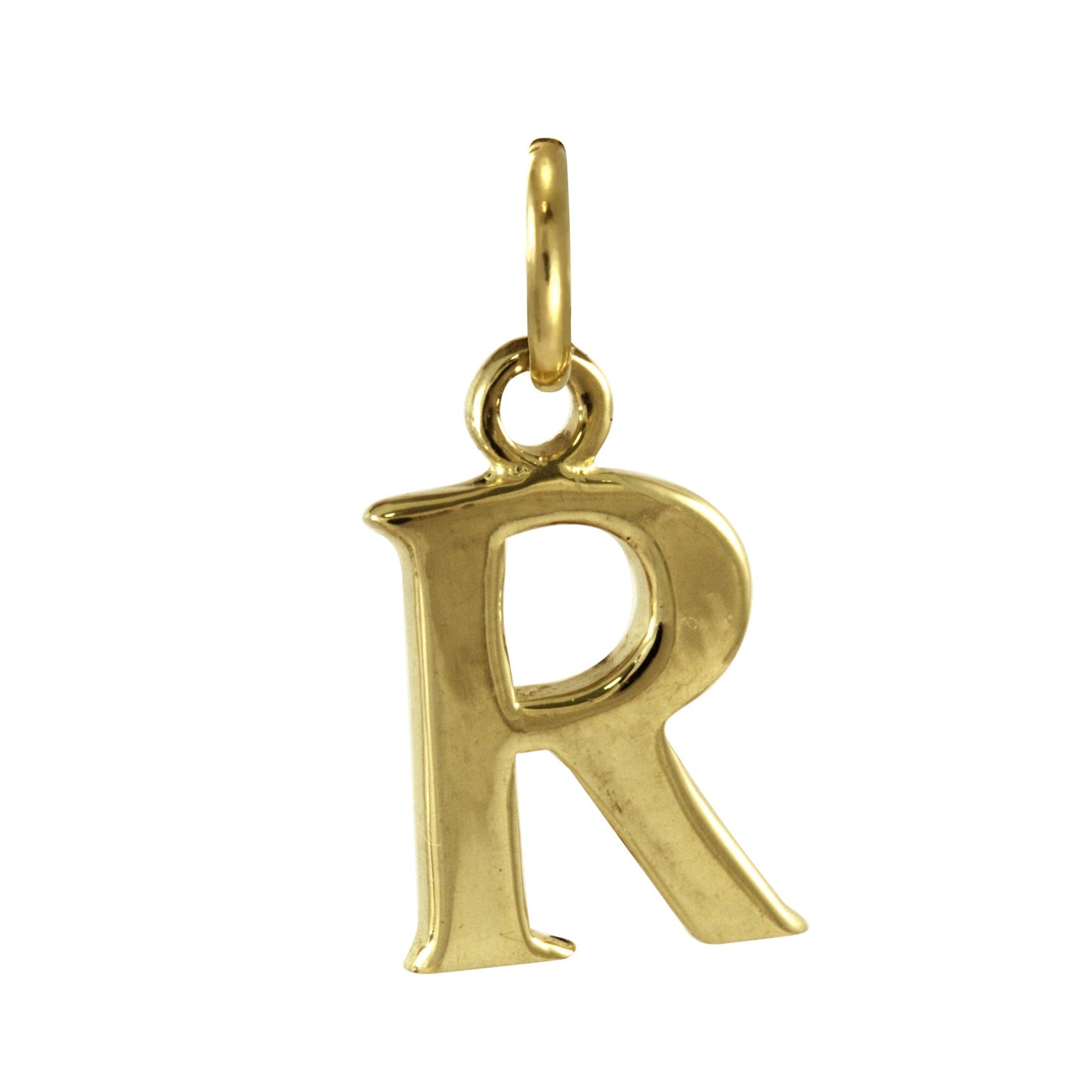 9ct Gold Letter Alphabet Charm A - Z
