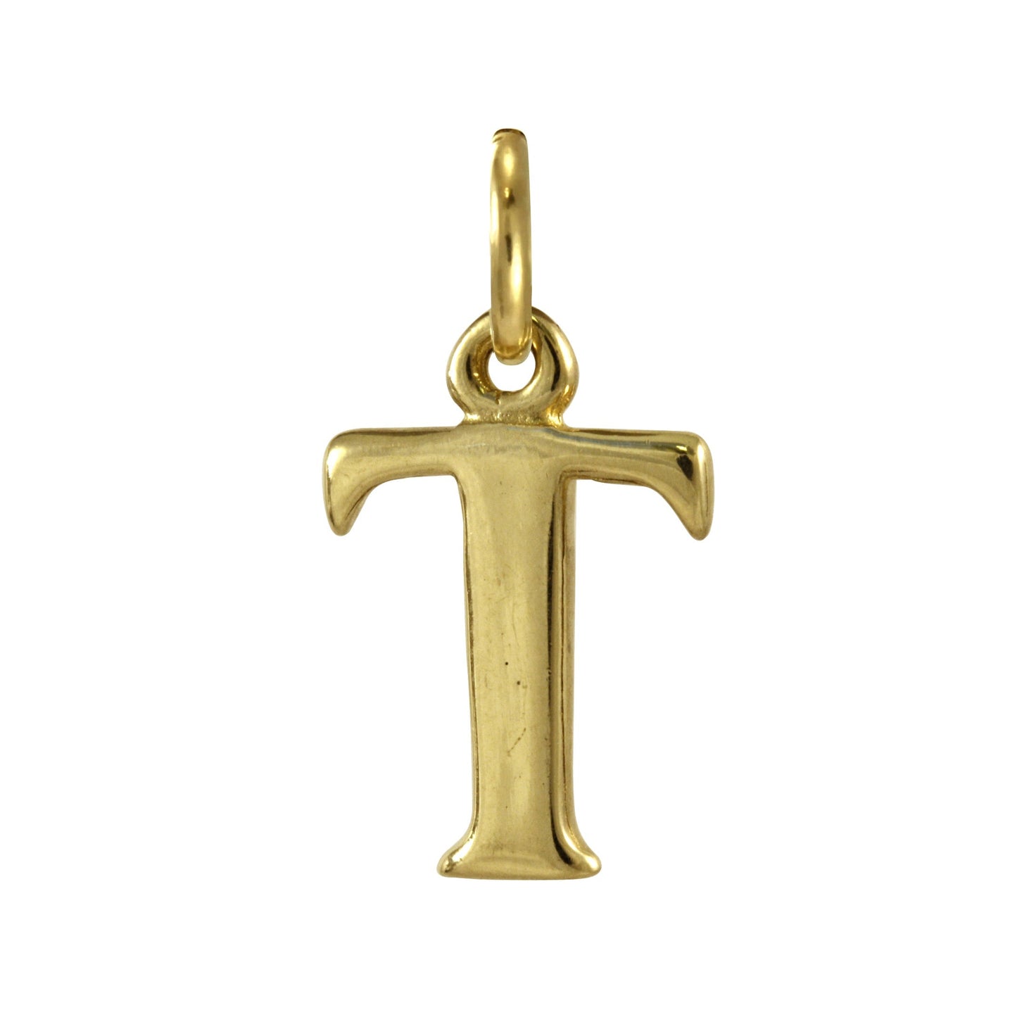 9ct Gold Letter Alphabet Charm A - Z