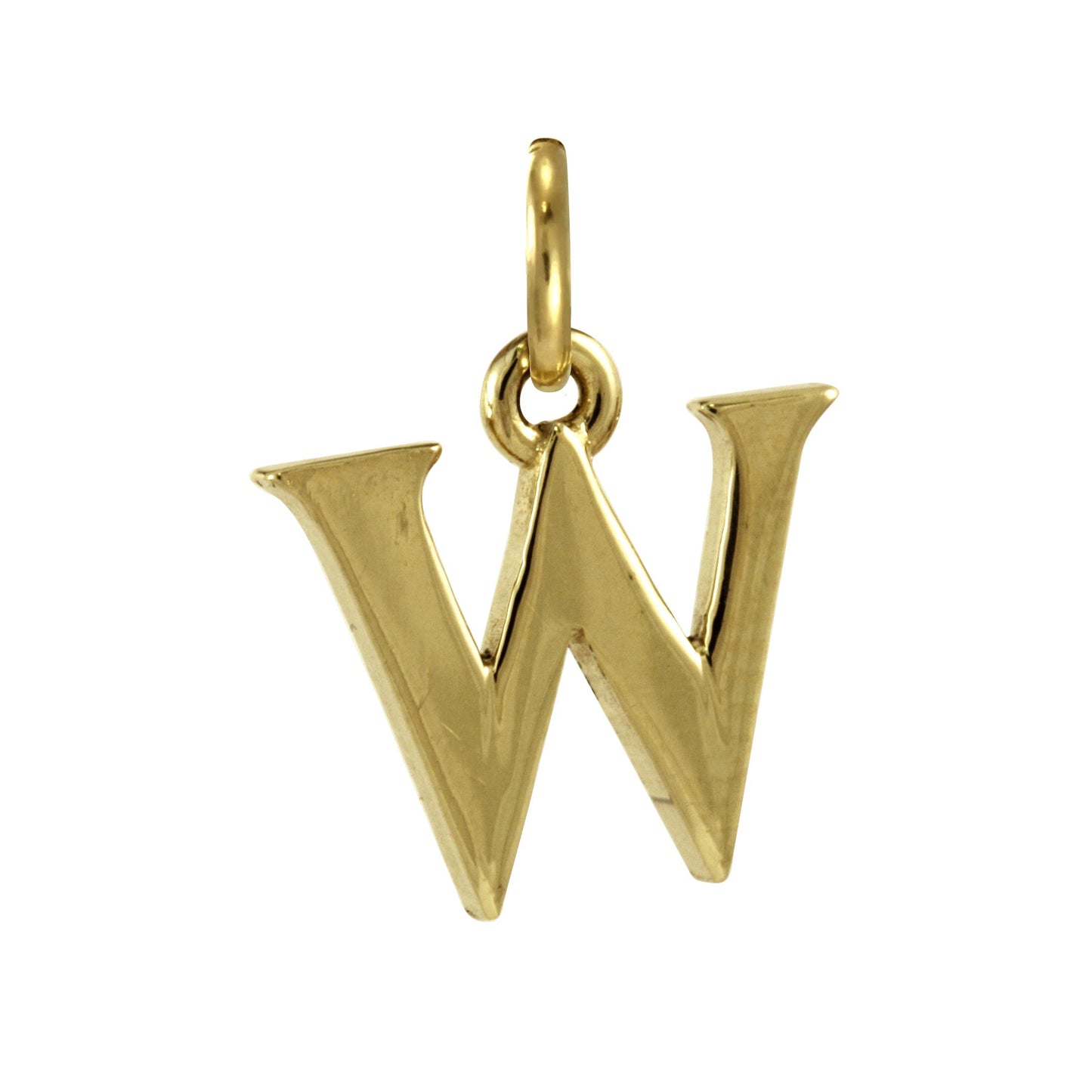 9ct Gold Letter Alphabet Charm A - Z