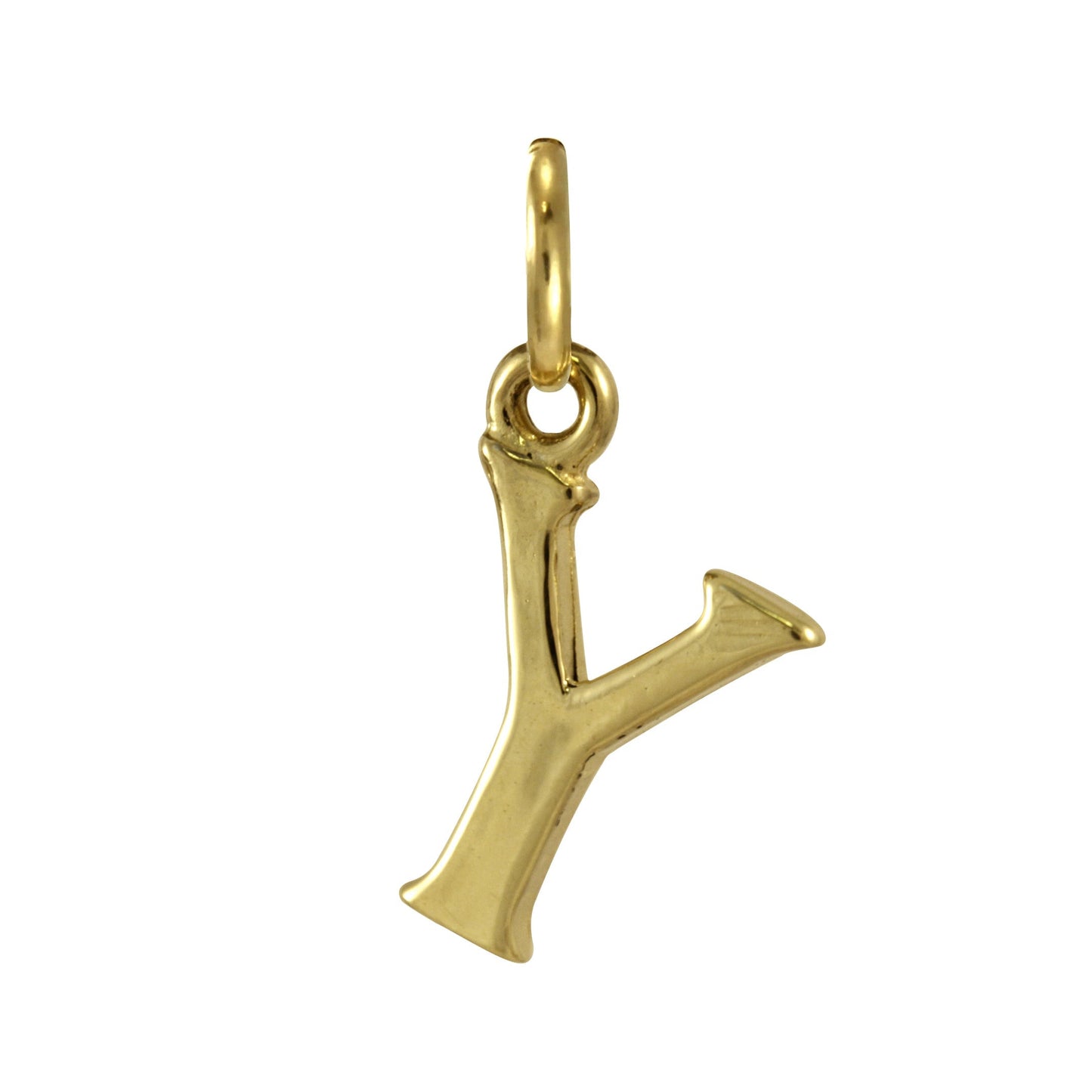 9ct Gold Letter Alphabet Charm A - Z