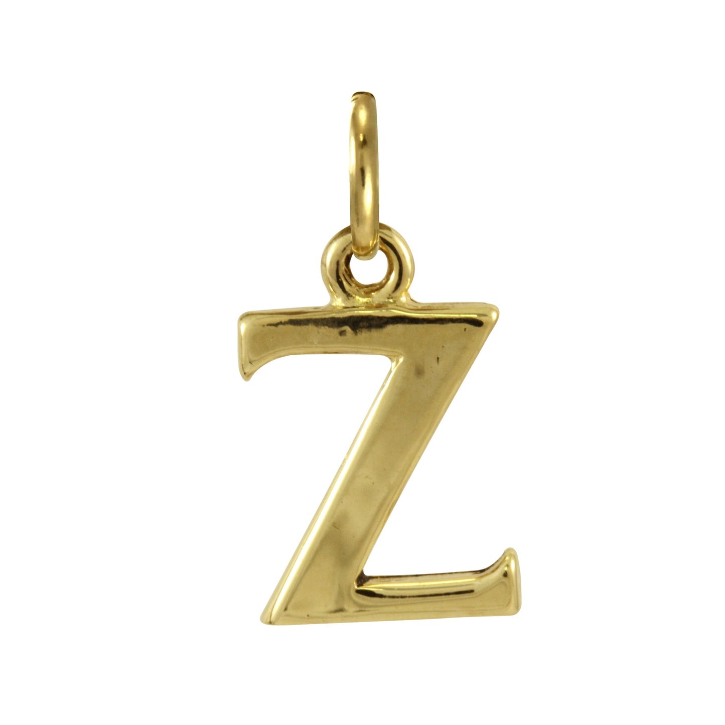 9ct Gold Letter Alphabet Charm A - Z