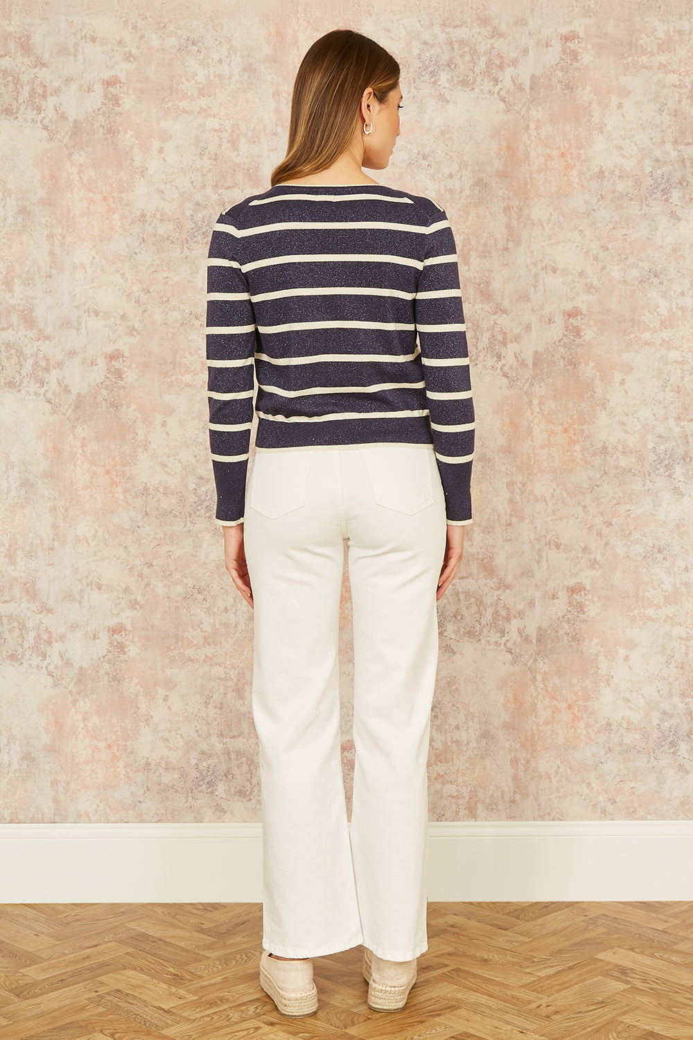 Yumi White Wide Leg High Waist Jeans