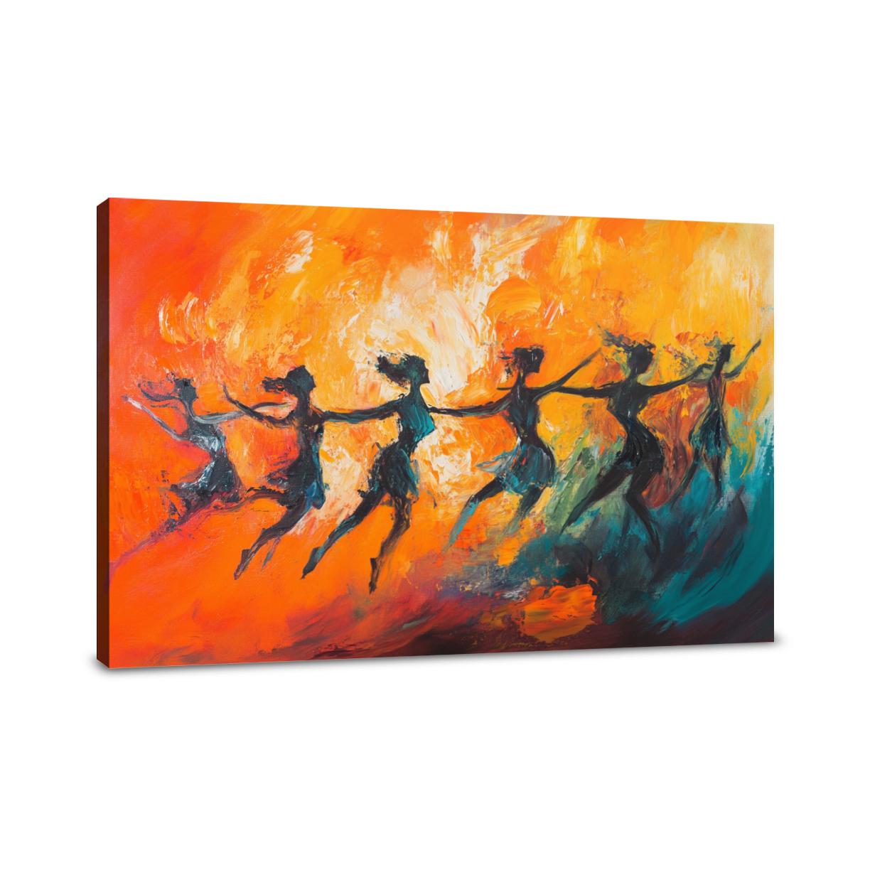Dancing Harmony Canvas