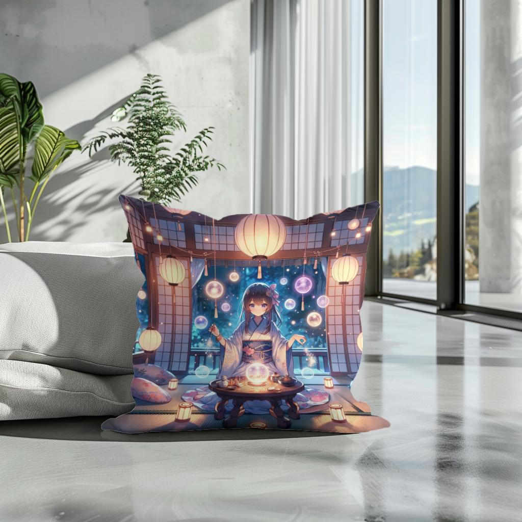 Dream Weaver's Realm Cotton Cushion