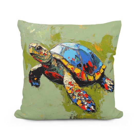 Turtle's Radiant Cotton Cushion