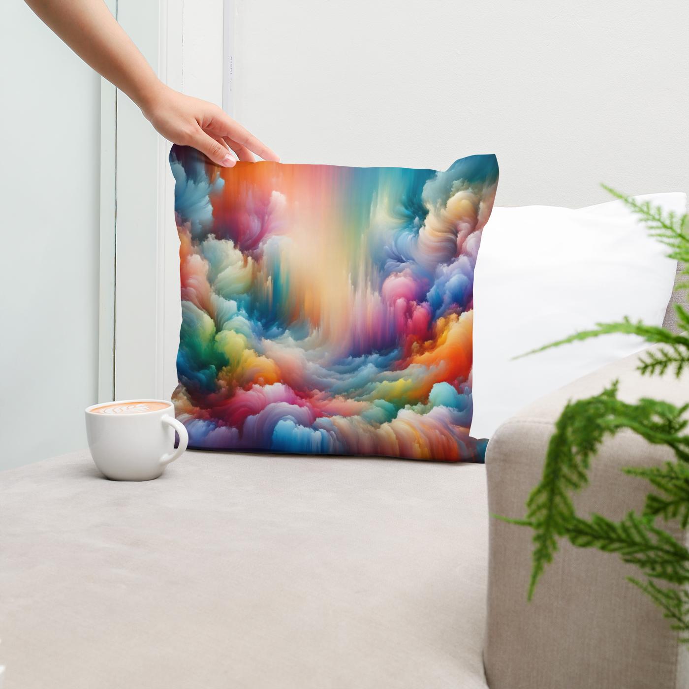 Colorful Silence Cotton Cushion
