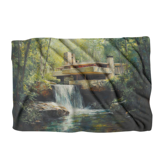 Mystical Midday Fallingwater Blanket