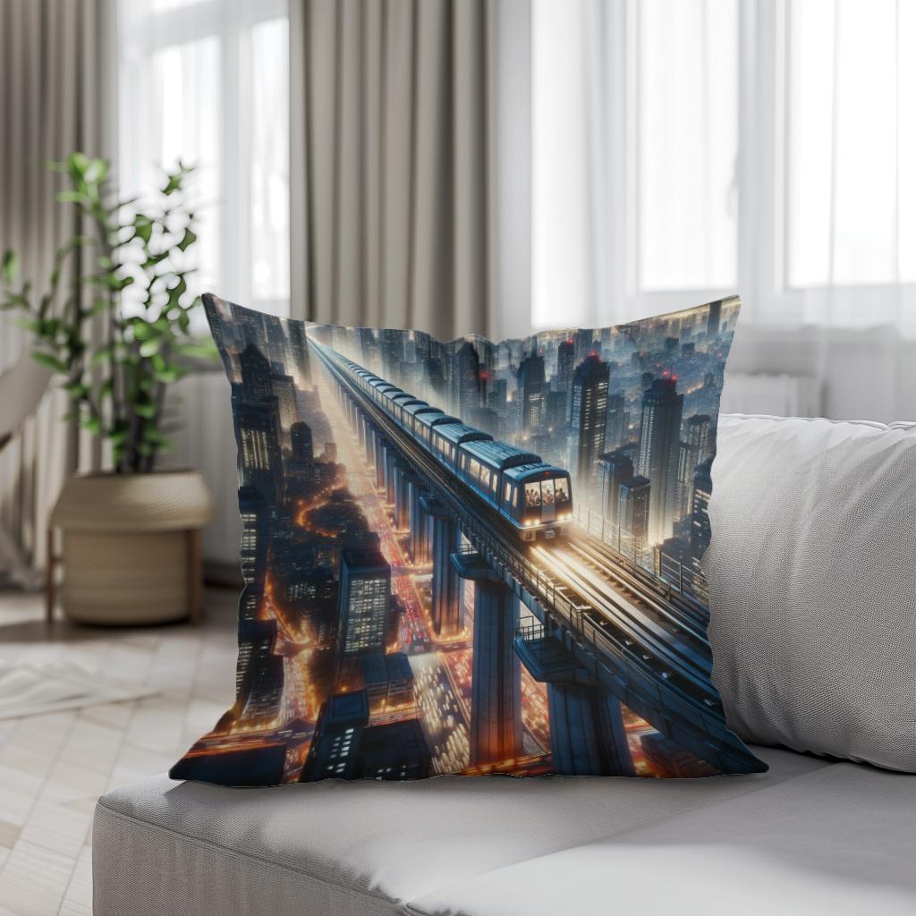 Metropolitan Nightline Cotton Cushion