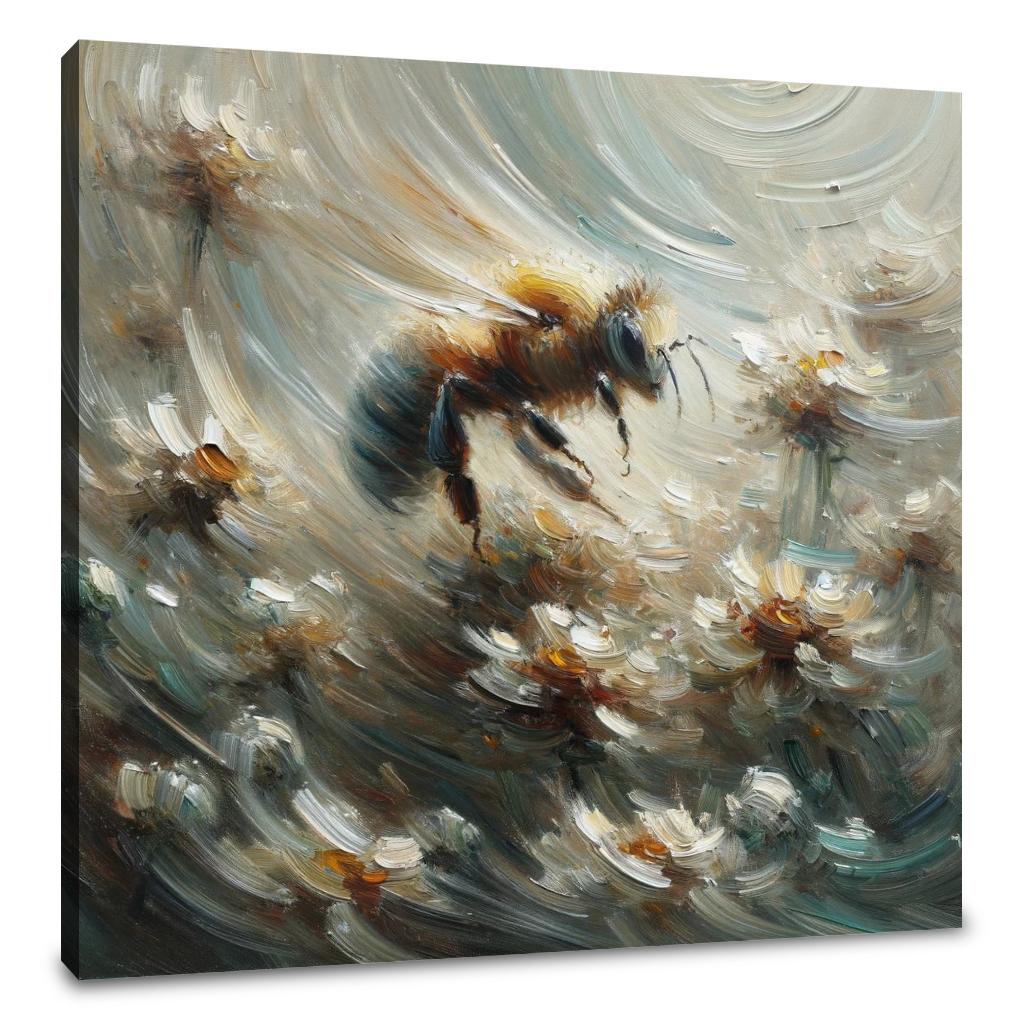 Whirlwind Dance Bee Canvas
