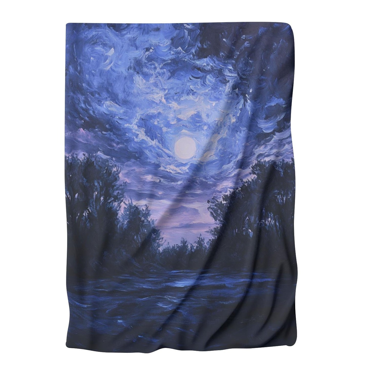Starlit Solitude Blanket