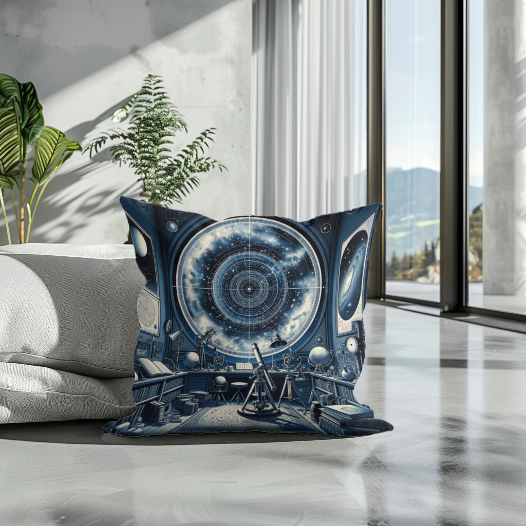 Celestial Wonders Cotton Cushion