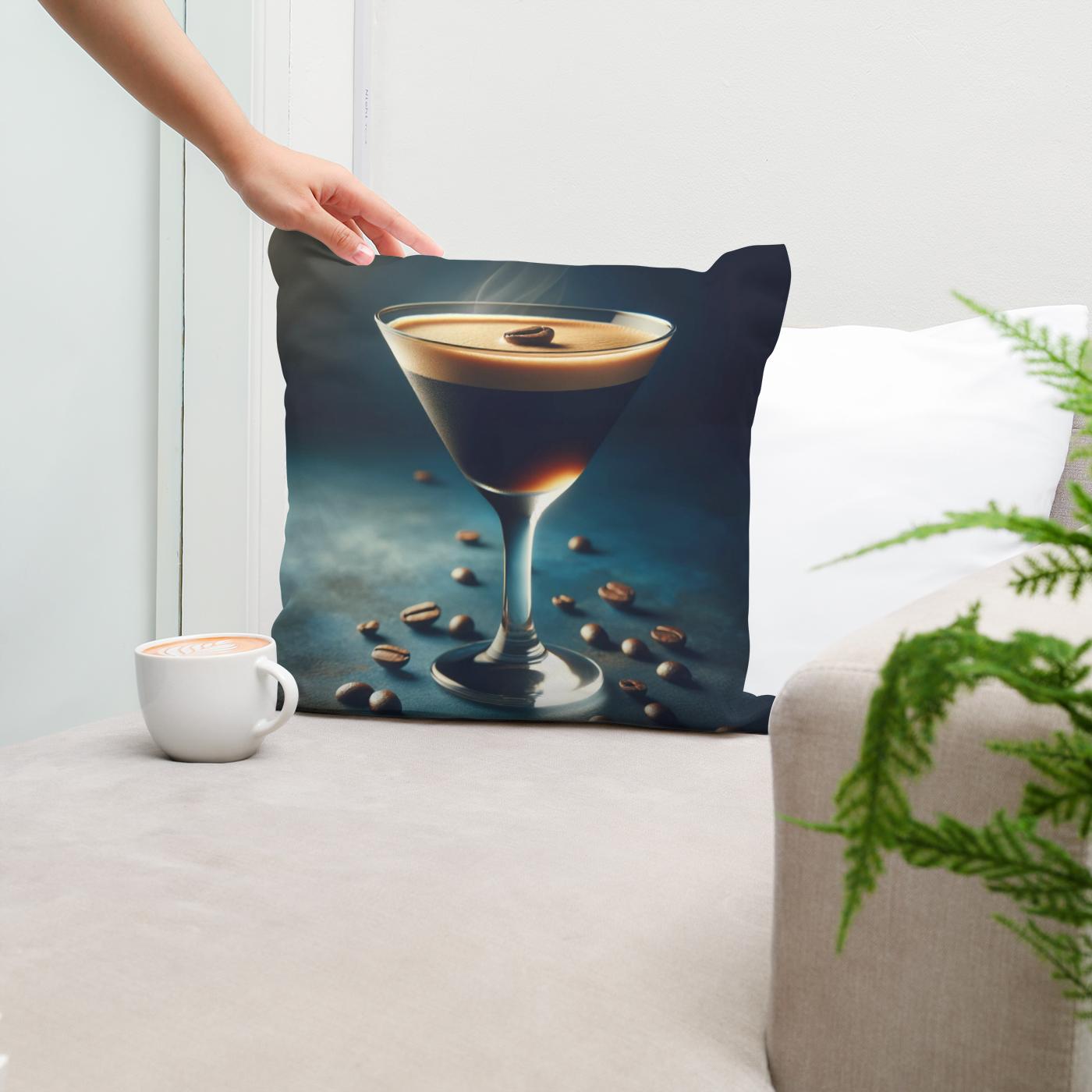 Midnight Espresso Cotton Cushion