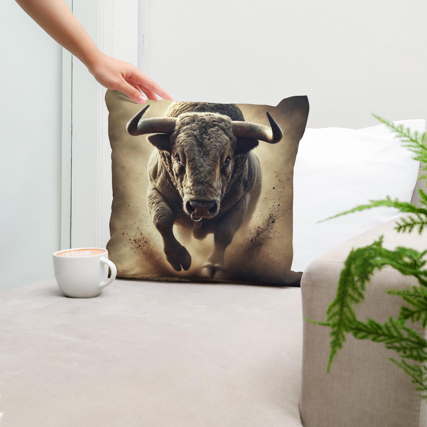 Fury Unleashed Cotton Cushion