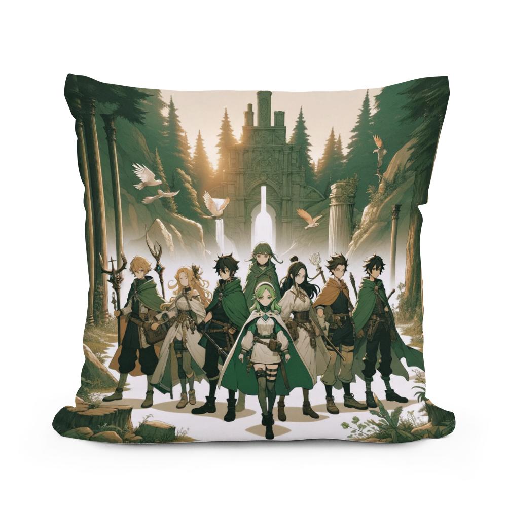 Quest of Unity Cotton Cushion