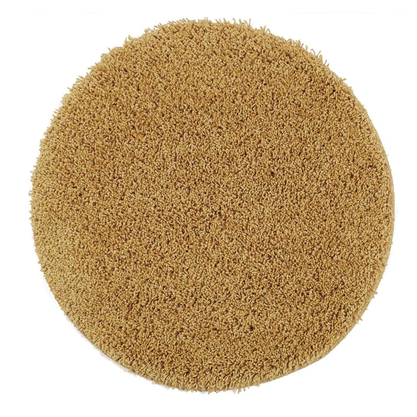 Washable Ochre Shaggy Rug