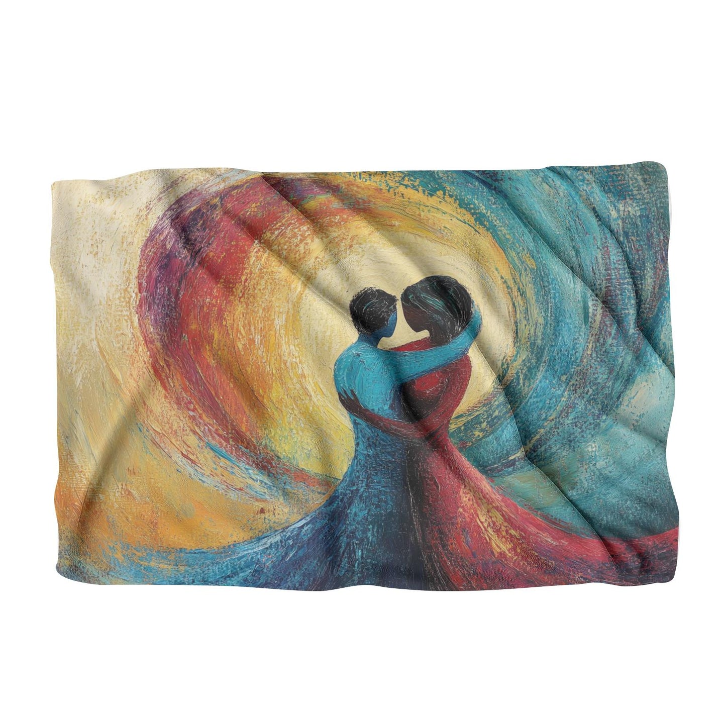 Love's Fluid Embrace Blanket