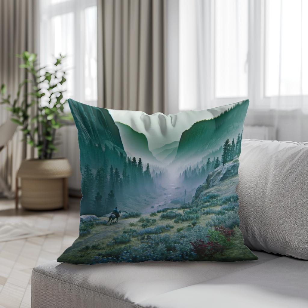 Mystic Pass Cotton Cushion