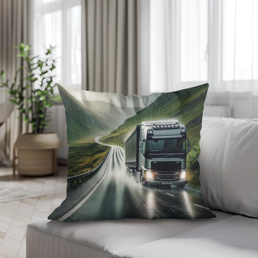 Highland Rain Drive Cotton Cushion