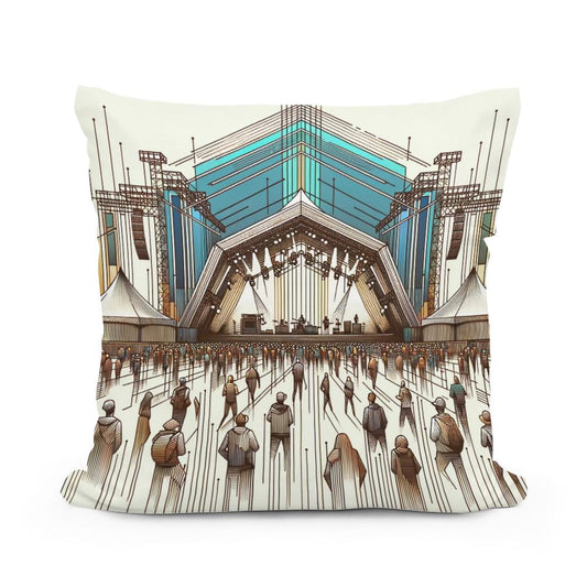 Modern Beats Cotton Cushion